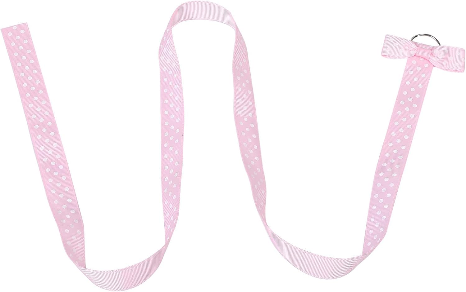 6pcs Hair Bow Holder, Pink Silk Ribbon Hair Accessory Organizer with Elegant Design, Easy Organization and Versatile Placement, for Hanging on Walls or Travel