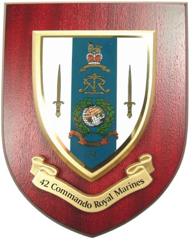 40 Commando Royal Marines Deluxe UK made classic veterans Wall/Mess ...