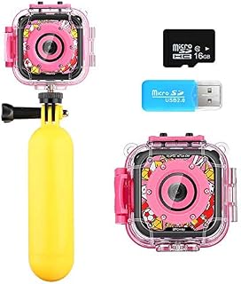 Kids Camera, iMoway Waterproof Video Cameras for Kids HD 1080P Kids Digital Cameras