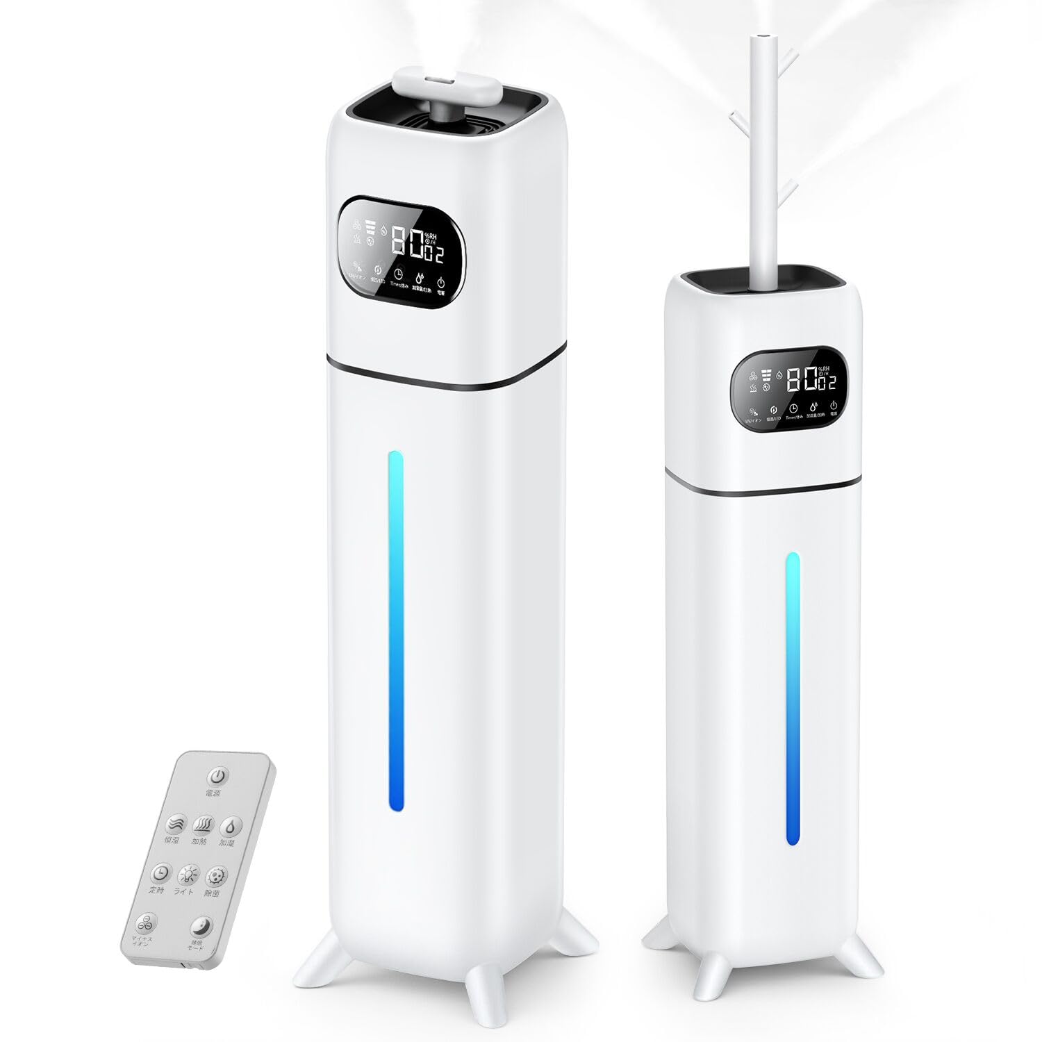 Amazon.co.jp: 加湿器 【10L大容量・多重除菌浄化 加熱式×超音波式