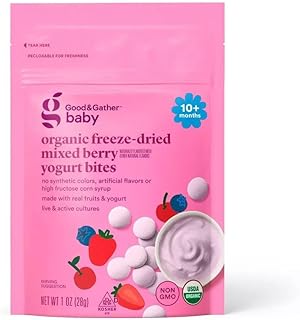 Organic Freeze-Dried Mixed Berry Yogurt Bites - 1oz