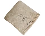 GRAND PLAID COCOONING : Ce plaid taille adulte affiche des dimensions généreuses de 120 cm x 180 cm au total. Fabriqué en polaire polyester, il est ultra-doux, anti-bouloche et d'une épaisseur exceptionnelle (260 g/m²)