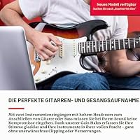 Focusrite Scarlett 2i2 [3rd Gen] USB-C-Audio-Interface | 2 Mikrofonvorverstärker, 2 Hi-Z-Instrumenteneingänge, 24 Bit/192 kHz, Air-Modus, Gain Halos, Direct Monitoring – Ansicht 5