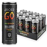 Jocko GO Energy Drink (Mango Mayhem) - KETO, Vitamin B12, Vitamin B6, Electrolytes, L Theanine,...