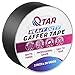 Premium Grade Black Gaffer Tape - 2 Inch x 30 Yards Heavy Duty Gaff Tape with Non-Reflective Matte Finish for Indoor & Outdoor, Waterproof Duct Tape, Electrical Tape