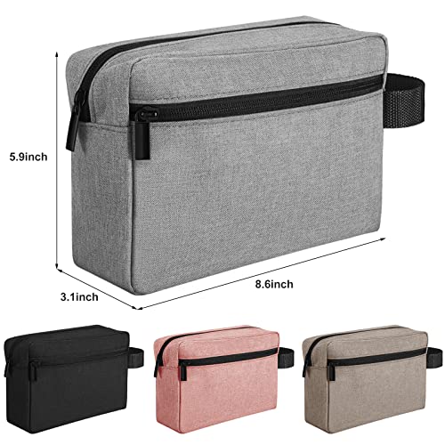 4 Pack Toiletry Bag Water Resistant Shaving Bag Toiletry Travel Bag Cosmetic Bag For Men Portable Storage Bags For Women Makeup Pouch Organizer With Large Capacity For Toiletries (Retro Color) #TOP1