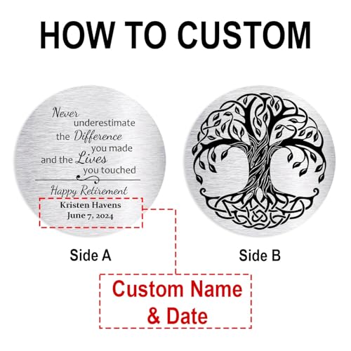 Image of Personalized Retirement Wind Chimes for Outside, 36 inch Happy Retirement Gift for Women, Men, Coworker, Colleague, Boss, Teacher, Nurse, Friend, Going Away Garden Patio Decor