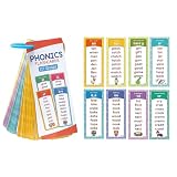 Phonics Flash Cards – éducatifs de lecture, 60 pièces téléphoniques en papier | Matériel de discours pour garçons et filles, maternelle, salle de classe, école, maison, , fête