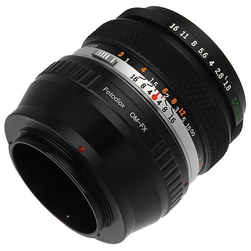 Fotodiox Lens Mount Adapter Compatible With Olympus Zuiko (Om) 35Mm Slr Lens On Fuji X-Mount Cameras #TOP3