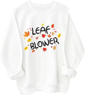 Leaf Blower Sweatshirt Men Women Graphic Hoodie, Funny Lawn Care For Dads Leaf Blowing Leaves Shirt