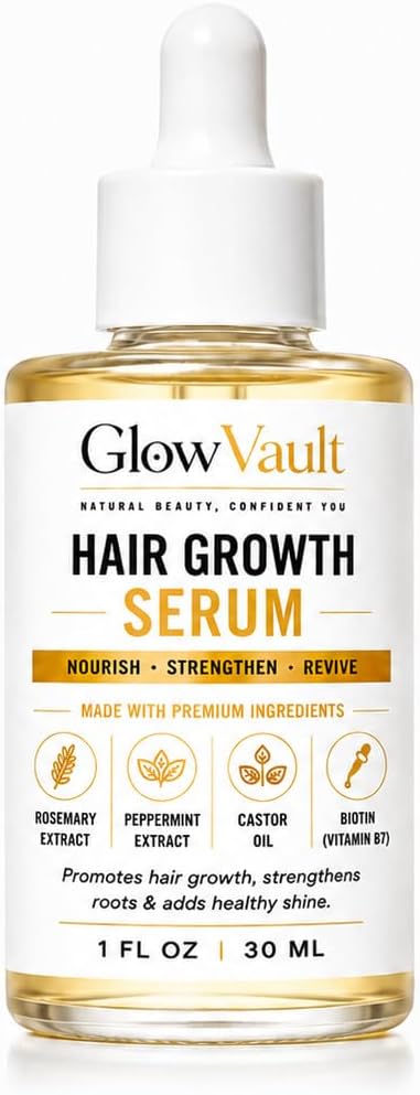 Hair Growth Serum – Nourishing Scalp Serum for Stronger, Fuller & Healthier Hair 1Fl oz
