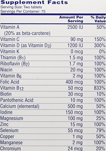 One-A-Day Proactive 65 Plus Multivitamins For Men And Women, 150 Count (Pack Of 2) #TOP4