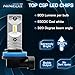 NINEO H11 LED Fog Light Bulbs - CSP Chips 6500K 800LM Cool White Extremely Bright - Pack of 2
