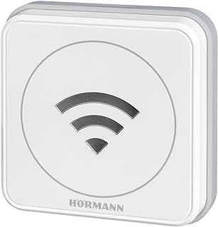 Hörmann WLAN-Gateway inklusive Adapter (für Garagentore, 24 V, Weiß, zahlreiche Funktionen, Smart Home) 4510910