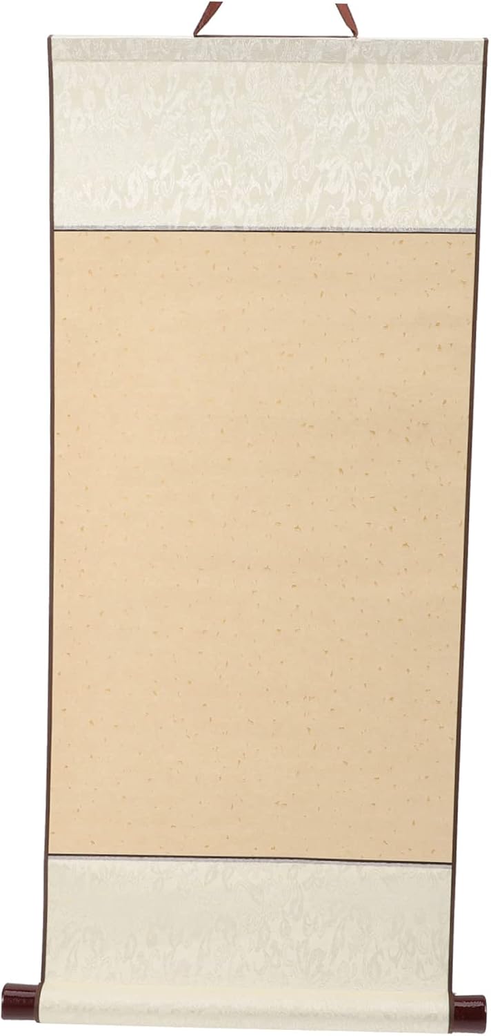 IWOWHERO Multi-Function Xuan Paper Portable Blank Scroll Writing Supply Drawing Scroll