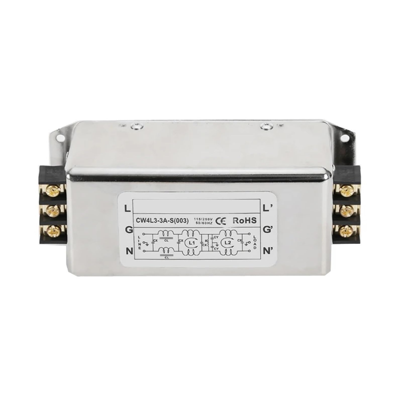 MBPAIHOP Single-phase AC 220V power supply filter CW4L3-30A-S (003)(CW4L3-3A-S (003))