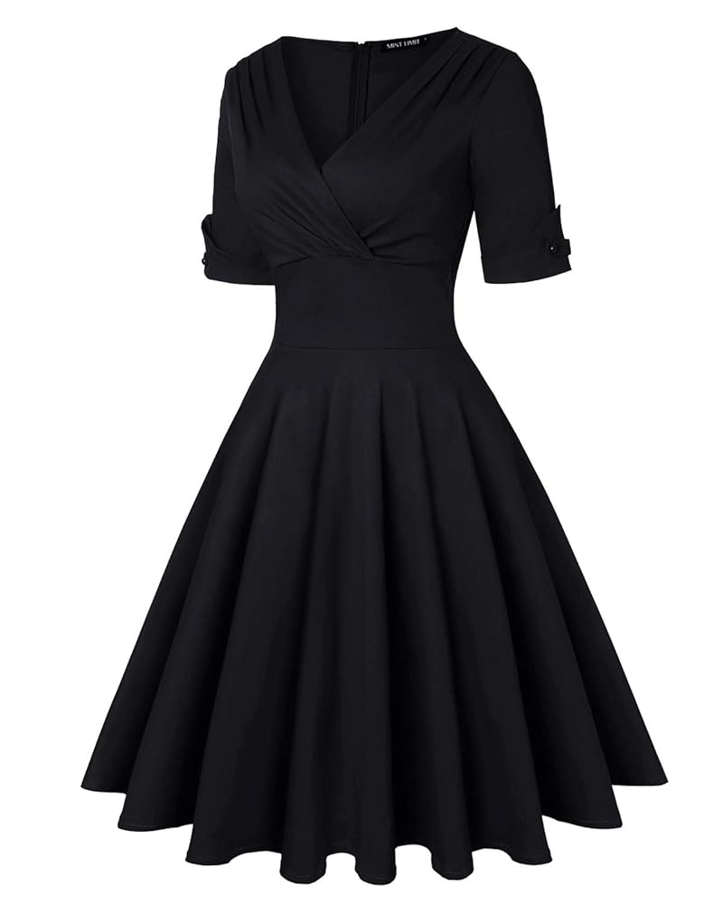 ワンピース Side Bow Vintage Twill Dress kyoplan / Side Bow Vintage Twill Dress