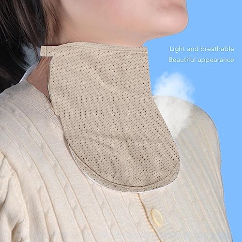 Tracheostomie Hals Stoma Schutz, Hals Trachea Abdeckung, Hals Luftröhren Abdeckung doppelschichtig hautfarben Hals Stoma Schutz Tracheostomie Wundabdeckung für Die Laryngektomie Tracheostomie