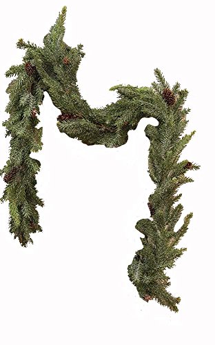 CWI-Gifts-Artificial-Frosted-Spruce-Garland CWI Gifts Artificial Frosted Spruce Garland