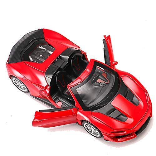 Image of Alokik Enterprise 1:32 Diecast Ferrari J50 Metal Pullback Toy Car With 4 Openable Doors & Light, Music Boys Car For Kids Best Toys Gifts Toys For Kids 3 Years Boys Girls ?1 Pcs??Colors As Per Stock?