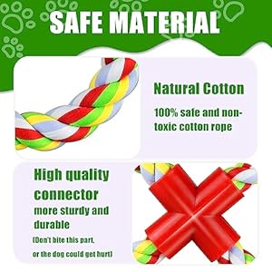   Dog-Rope-Toys-for-Aggressive-Chewers-Tough-Dog-Chew-Toys-for-Medium-Large-Dog-Breeds-Dog-Grinding-Teeth-Chew-Toys-Interactive-Cotton-Tug-of-War-Dog-Toy-Light-Color