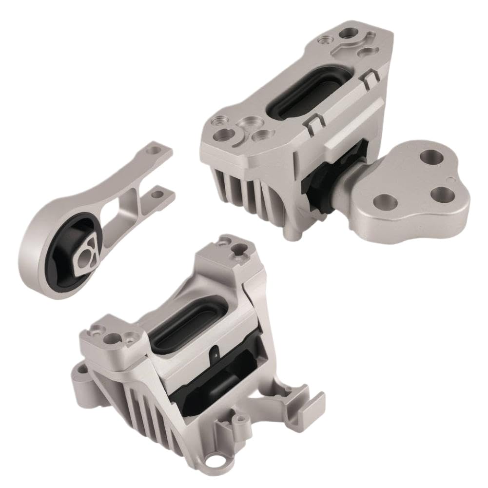 Cvytxesye Onecolor Front Right And Rear Engine Mount Kit Compatible With Cherokee 2014–2019 And 200 Sedan 2015–2017 – Includes Parts 3378, 3308, 3380
