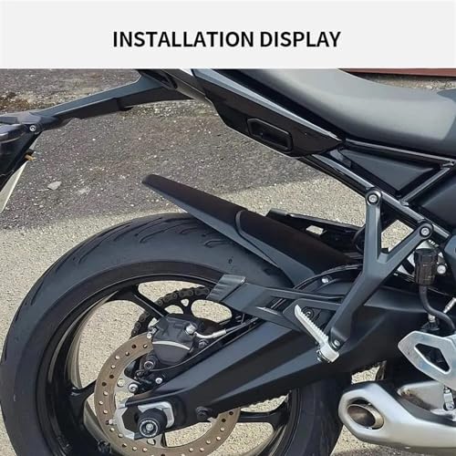 Couvercle protection éclaboussures et garde-boue arrière moto - 6