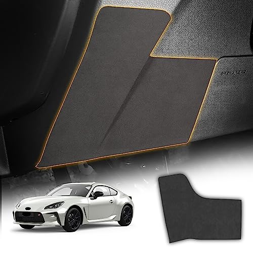 KUNGKIC for Toyota GR86 Subaru BRZ 2021 2022 2023 2024 2025 Driver Seat Anti Pink Pad Sticker 9002 Color Italian Suede Protector Interior Cover Accessories