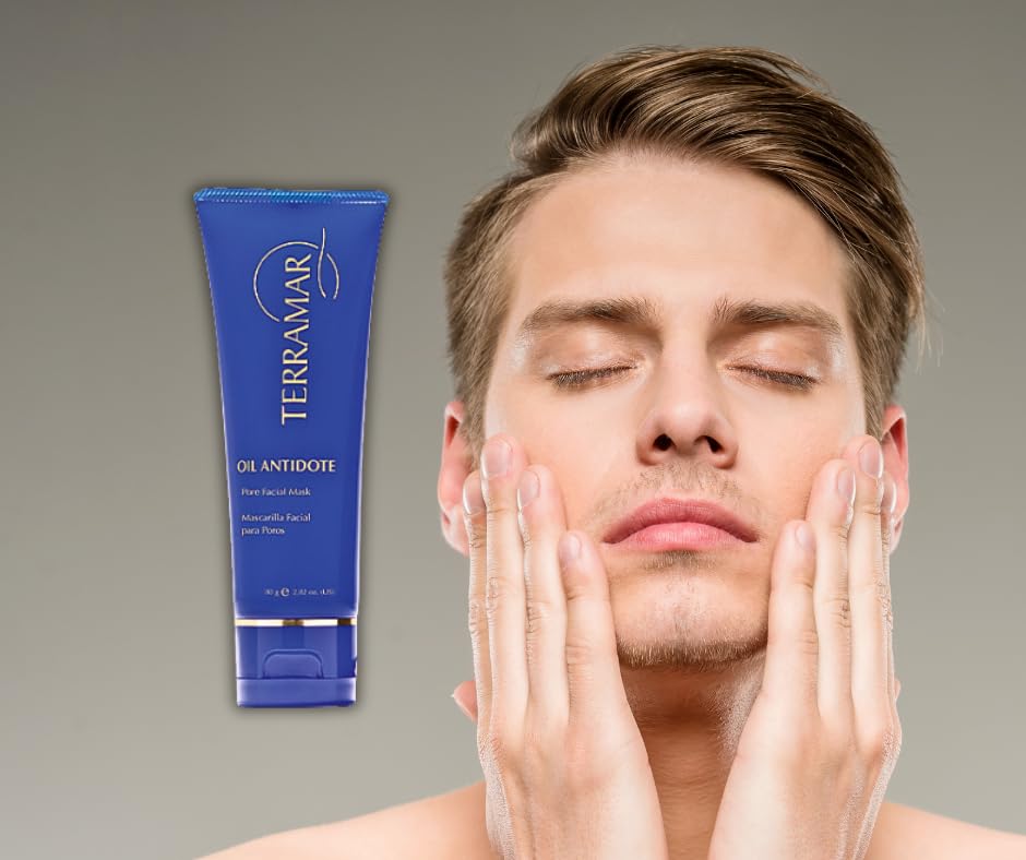 Mascarilla Facial para limpiar los Poros y Exceso de Grasa de Arcillas y Aguacate TerramarBrands