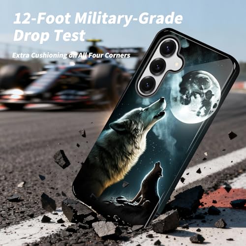 Coque de téléphone loup pour Galaxy S26 Plus idéale pour vos aventures - 3