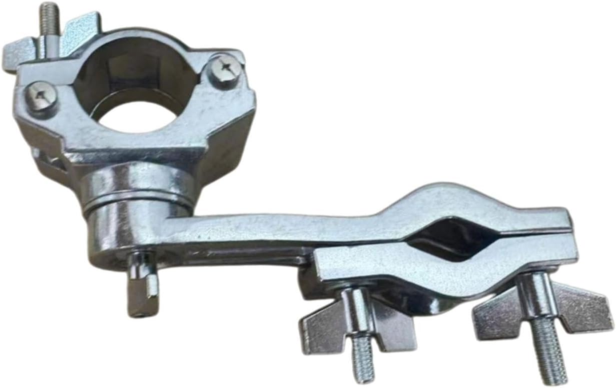 Drum Set Extension Clamp Parts, Percussion Drum Accessories Mount Bracket Cowbell Mounting Clamp
