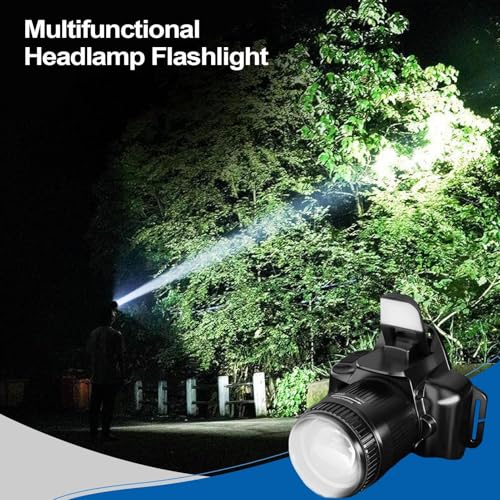 Frontal LED con cabezal ajustable y alta luminosidad a pilas 7
