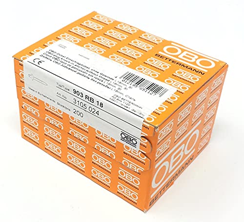 Preisvergleich Produktbild OBO Bettermann Einschlagdübel 903 RB 18 ohne Gewinde L18mm Einschlaganker 4012195851110