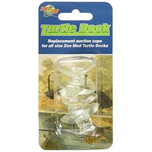 Zoomed Island Schildpad Dock Zuignappen, 4-delig