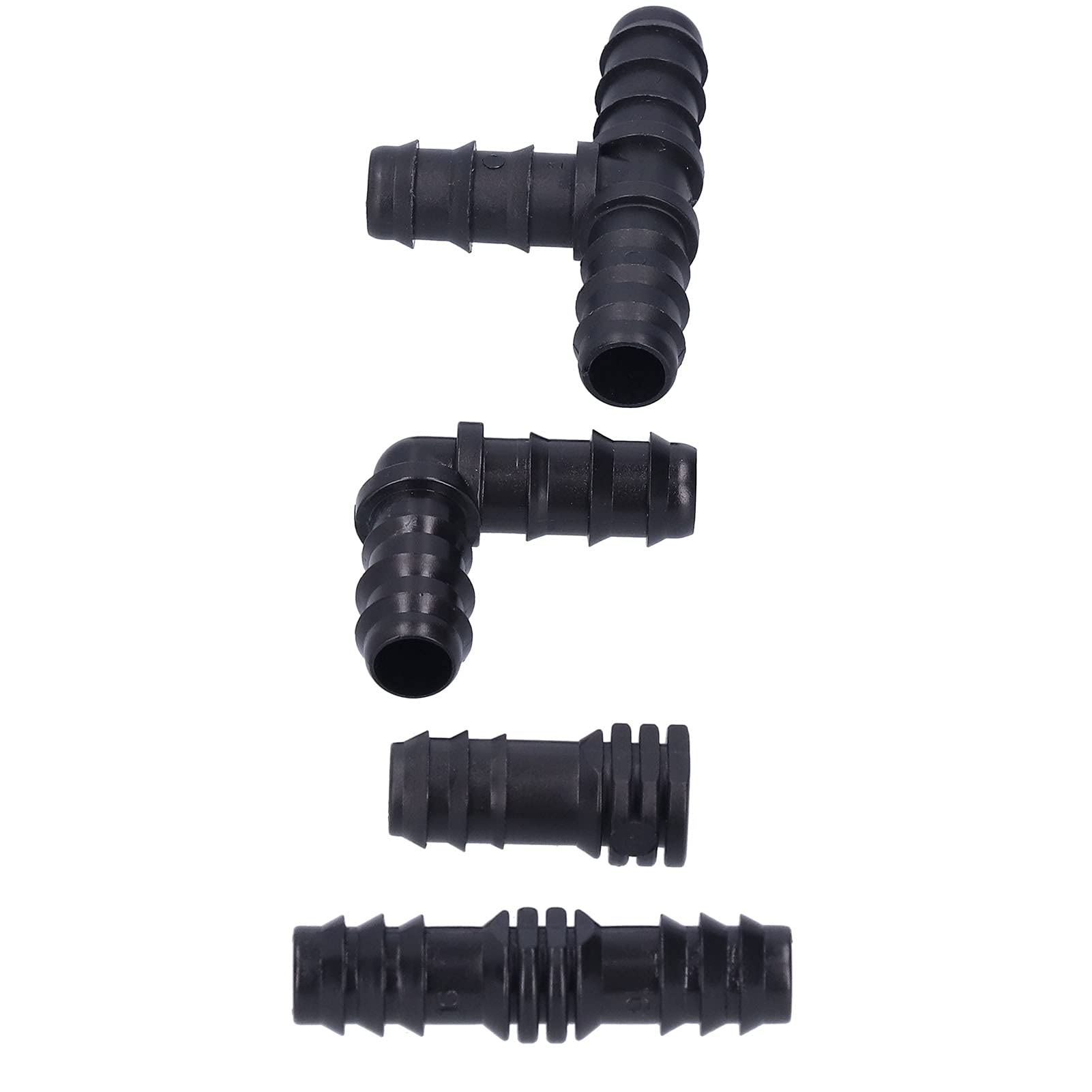 DE RACCORDS D'IRRIGATION Pour Tubes 1/2 Pouces - Connecteurs BarbeléS