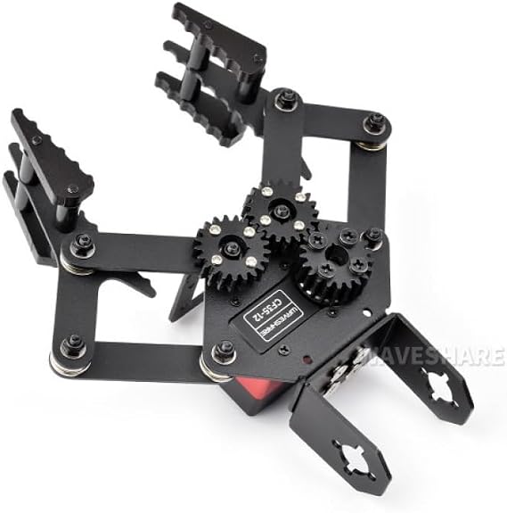 High Performance Robotic Arm Gripper Kit with Closed Loop Control for Microcontroller and IoT Projects, Compatible with Development Boards SKU-30386