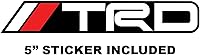 Vista 6 de (2) Marcos para matrícula TRD Toyota Racing Development con letras en 3D (1 par)