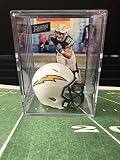 Los Angeles LA Chargers NFL Helmet Shadowbox w/Joey Bosa card