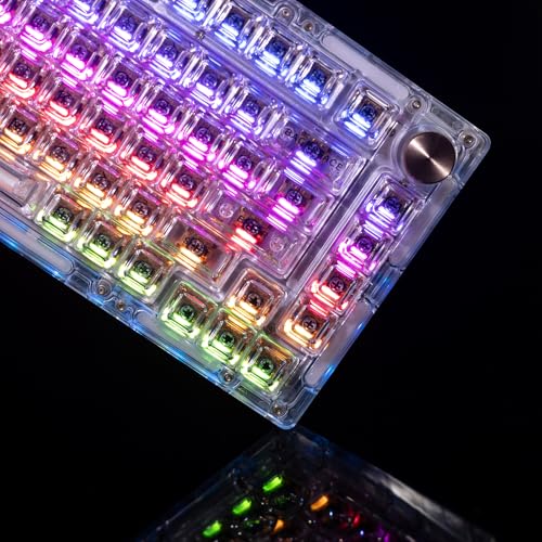 GK GAMAKAY Lot de 113 touches transparentes en polycarbonate avec changement de vitesse 2,75 – vue 6