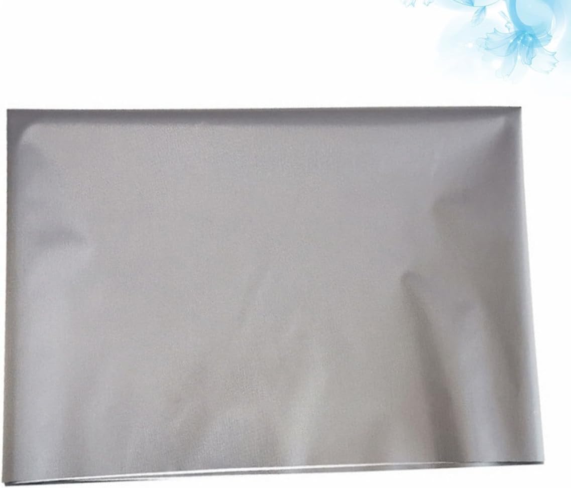 Portable Projection Screen White Cloth with Silver Frame, Scenes and Portable Design for Public Display and Gaming, High Contrast Projector Screen for Indoor and Outdoor Use