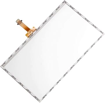 6.1" Touch Screen Digitizer Glass Panel Fit For 2014-2016 Toyota Corolla Camry RAV4 Prius C Navigation Radio Monitor Climate LCD