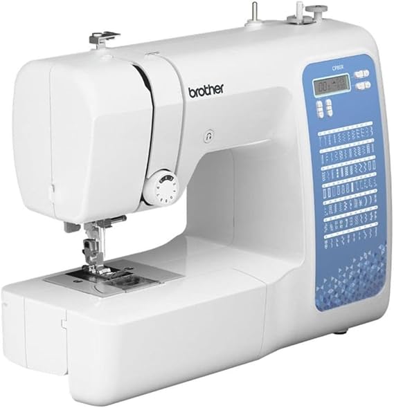 Brother CP80X Computerized Sewing Machine and SASC706 6-Piece Pacesetter Sewing Thread