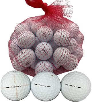 Golf Ball Planet Pro V1x Left Dash 4A/Near Mint Recycled Used Golf Balls for Titleist Great Condition