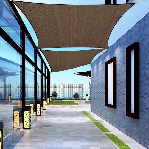Custom size sun shade sail canopy for patio and garden