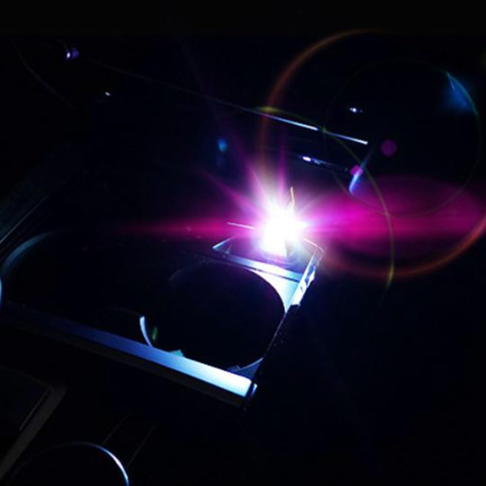 Mini USB-C LED RGB Luce Luminosità Regolabile 8 Colori Cambiabili per Auto, Laptop, Tastiera Atmosfera Luce Notturna Facile da Usare, 500406494