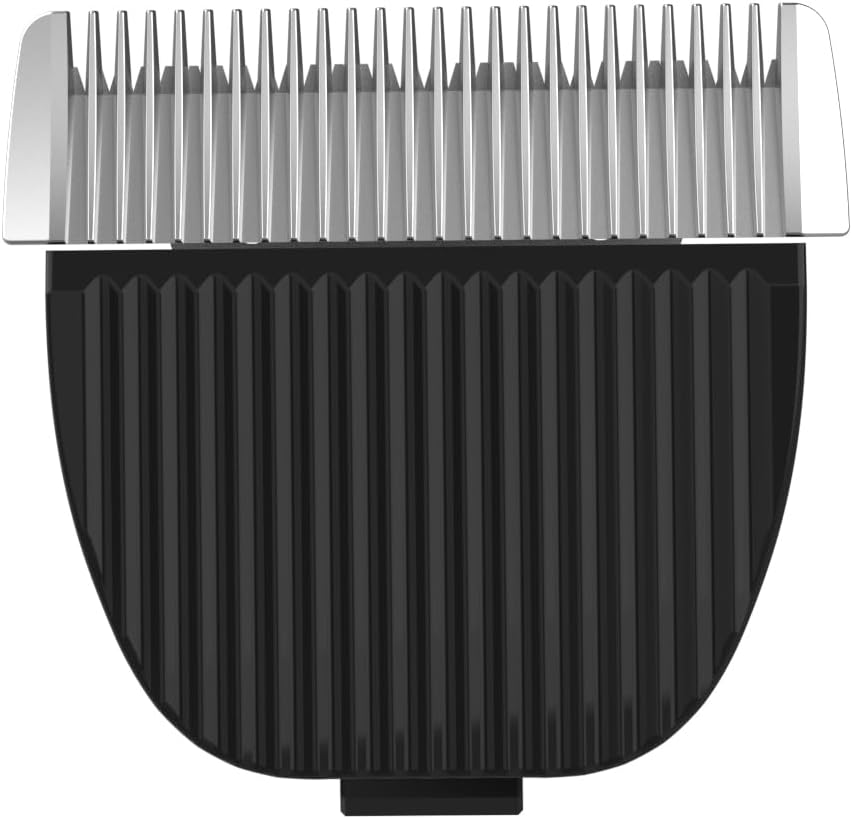 Detachable Dog Grooming Clippers Blades Low Noise, Integrated Stainless Ceramic Blade with Guide Combs & Cutter Head, Pet Clipper Replacement Blades for Dogs Cats Cut Length 1mm (1 Pack)