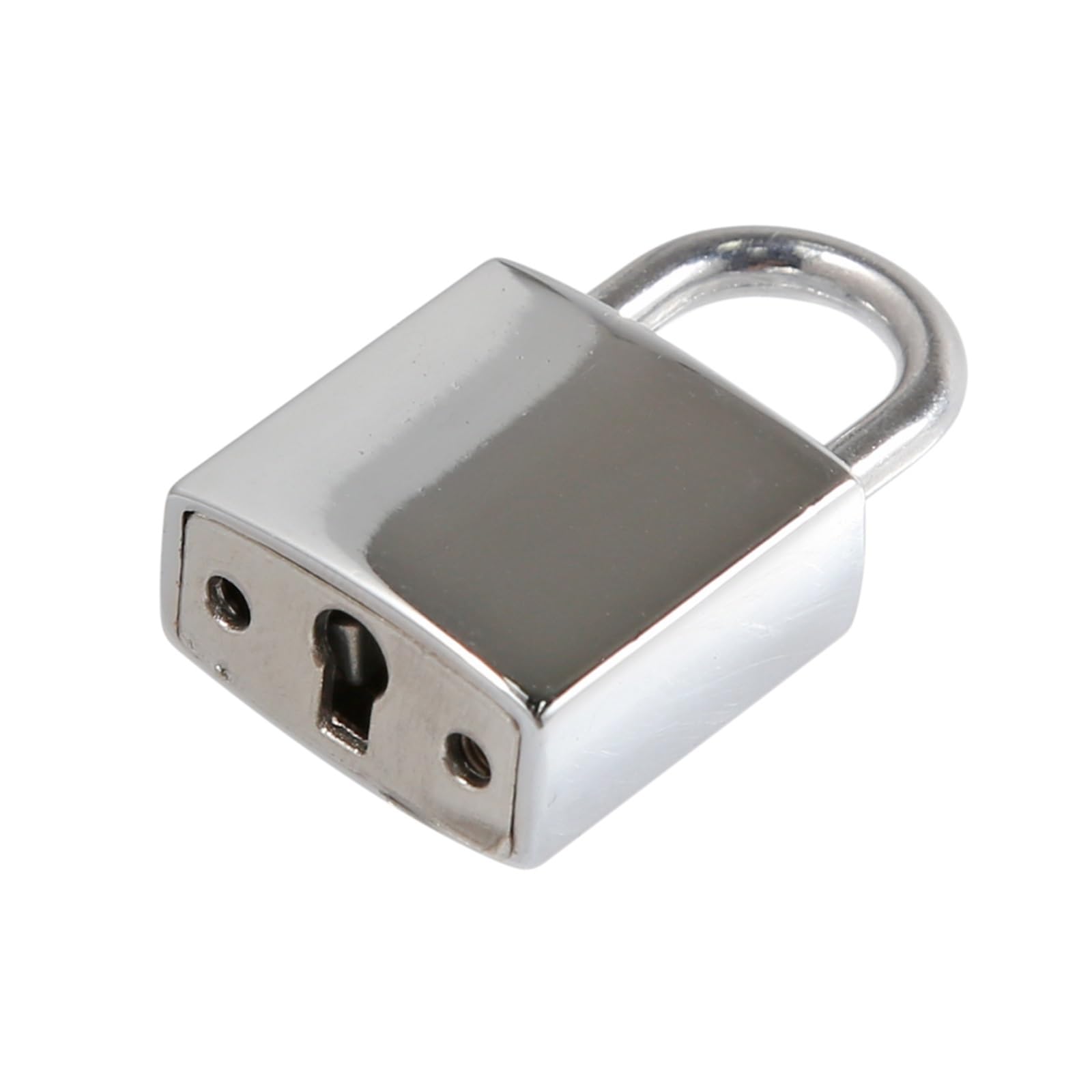 PVUVTNAHW 10PCS 2.1CM Vintage Padlock Key Lock With Key For Box Diary Book Luggage Handbags Hardware Accessories(Silver)
