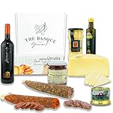 THE BASQUE gourmet - Cesta Gourmet para Regalar de Productos de Euskal Herria (LOTE 3)