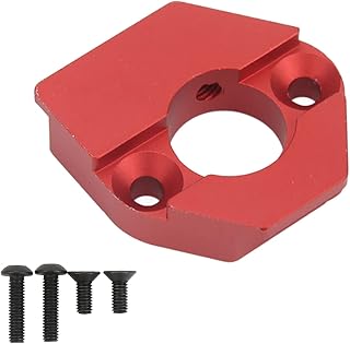 EVTSCAN Motor Deslizante de aleación de Aluminio Placa de Montaje de Montaje equilibrada conducción Suave para Accesorios de automóviles RC ARRMA (Rouge)