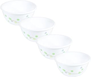 CORELLE Livingware Plus Green Delight 177ml Katori Pack of 4